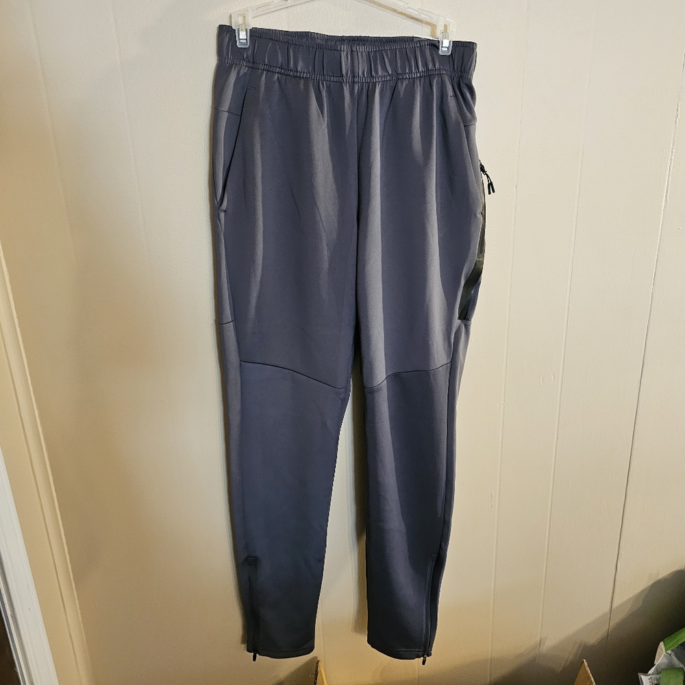 Member's Mark Super Soft Moisture Wicking Gray Knit Tech Pants with Pockets